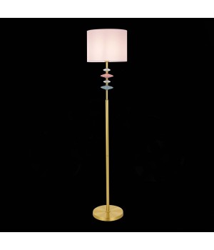 SLE1117-205-01 Торшер Золотистый/Розовый E27 1*40W ATTIC-foto3