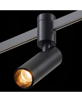 ST811.406.05 Магнитный трековый светильник FARM Черный LED 1*5W 3000K 341Lm Ra90 60 IP20 D35xH100 24V FARM-foto5