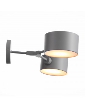 SLE183701-02 Светильник настенный Серый/Серый E14 2*60W GIMENTO-foto2