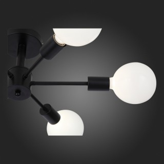 SL419.402.06 Люстра потолочная Черный E27 6*60W ANO-foto7