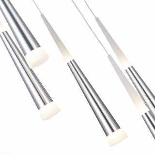SLE200113-05 Светильник подвесной Хром/Хром, Белый LED 5*7W 3000K ORPELO-foto3