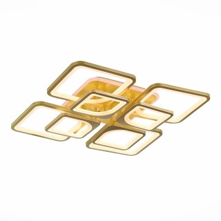 SLE500422-08RGB Светильник потолочный Золотистый/Белый LED 1*224W RGB 10W 3000-6000K VALIA-foto2