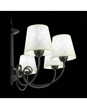 SLE120303-08 Светильник подвесной Темно-серый/Бежевый E14 8*40W RIMENTO-foto6