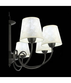 SLE120303-08 Светильник подвесной Темно-серый/Бежевый E14 8*40W RIMENTO-foto6