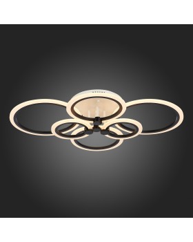 SLE500542-06 Светильник потолочный Белый, Черный/Белый LED 1*132W 3000-6000K CERINA-foto8