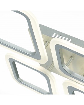 SLE500192-04 Светильник потолочный Серебристый/Белый LED 1*88W 3000-6000K SAMURO-foto5