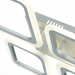 SLE500192-04 Светильник потолочный Серебристый/Белый LED 1*88W 3000-6000K SAMURO-foto5