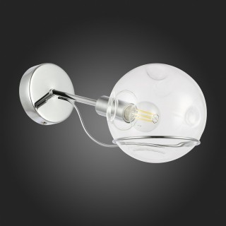 SLE102501-01 Бра Хром/Прозрачный E14 1*40W BACA-foto6