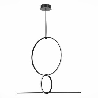 SL6113.433.01 Светильник подвесной ST-Luce Черный LED 1*50W 4000K GAIA-foto2