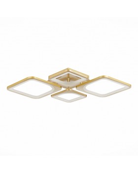 SLE500322-04 Светильник потолочный Золотистый/Белый LED 1*112W 3000-6000K GIURA-foto4