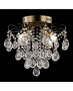 SLE160102-04 Светильник потолочный Бронза/Прозрачный E14 4*60W KAME-foto7