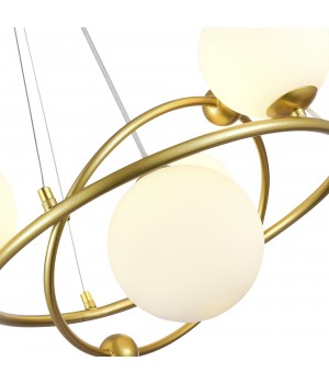 SLE2210-203-04 Люстра подвесная Золотой/Белый G9 4*5W ARTU-foto3
