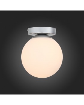 SL717.501.01 Светильник настенно-потолочный Серебристый/Белый E27 1*40W ACINI-foto5