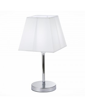 SLE107604-01 Прикроватная лампа Хром/Белый E14 1*40W GRINDA
