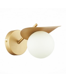 SLE220501-01 Бра Золотистый/Белый G9 1*5W BOLZANO-foto2