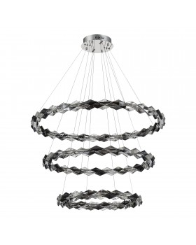 SL6009.103.03 Люстра подвесная ST-Luce Золотистый/Прозрачно-Дымчатый LED 1*75W 3000K DIAMANTA-foto2