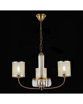 SLE1119-303-03 Светильник подвесной Латунь/Шампань E14 3*40W ELLISSE-foto4