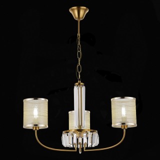 SLE1119-303-03 Светильник подвесной Латунь/Шампань E14 3*40W ELLISSE-foto4