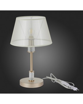 SLE107504-01 Прикроватная лампа Золотистый/Шампань E14 1*40W MANILA-foto6