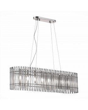 SL1656.113.08 Люстра подвесная ST-Luce Никель/Прозрачный E14 8*40W EPICA-foto3