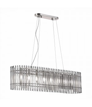 SL1656.113.08 Люстра подвесная ST-Luce Никель/Прозрачный E14 8*40W EPICA-foto3