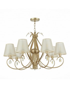 SLE111403-07 Люстра подвесная Шампань/Шампань E14 7*40W FOGGIA-foto2