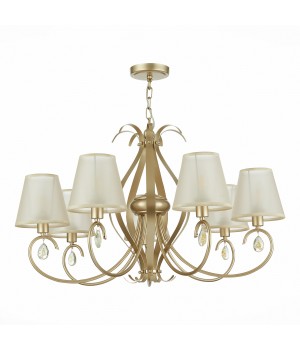 SLE111403-07 Люстра подвесная Шампань/Шампань E14 7*40W FOGGIA-foto2