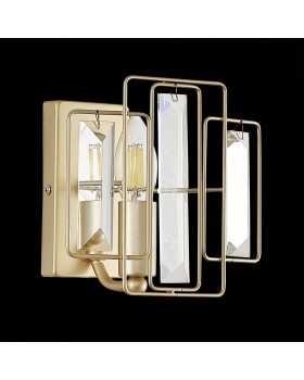 SLE103401-01 Бра Шампань/Прозрачный E14 1*40W GIANO-foto2