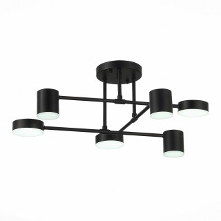 SLE201042-06 Люстра потолочная Черный/Черный LED 6*7W 4000K NOBEL-foto19