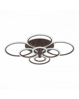 SLE500572-08RGB Светильник потолочный Кофейный/Белый LED 1*212W RGB 15W 3000-6000K CERINA-foto4