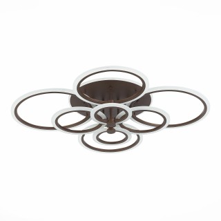 SLE500572-08RGB Светильник потолочный Кофейный/Белый LED 1*212W RGB 15W 3000-6000K CERINA-foto4