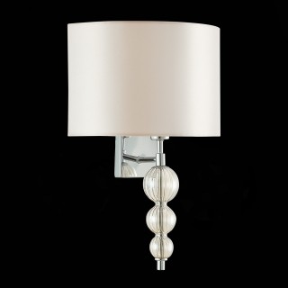 SLE105701-01 Бра Хром/Светло-бежевый E14 1*40W RAMER-foto4