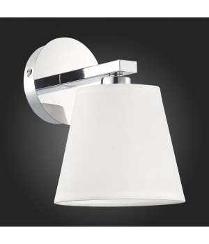 SLE300401-01 Бра хром/белый E14 1*40W PRATO-foto6