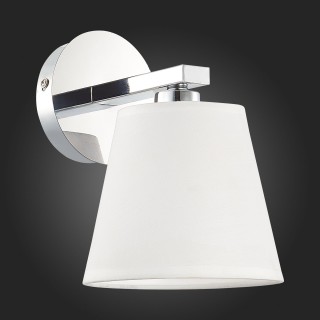 SLE300401-01 Бра хром/белый E14 1*40W PRATO-foto6