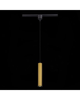 ST151.306.01 Светильник трековый Черный GU10 1*50W IP20 D54xH290 220V Без ламп Однофазная трековая система-foto3