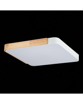 SLE201252-01 Светильник потолочный Белый, Светлое дерево/Белый LED 1*42W 3000K/4000K/6000K FESTA-foto6
