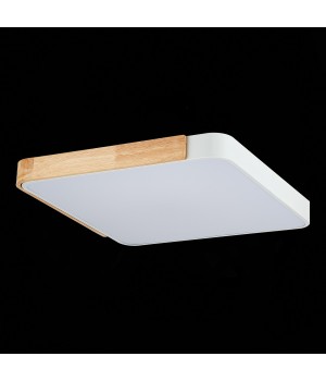 SLE201252-01 Светильник потолочный Белый, Светлое дерево/Белый LED 1*42W 3000K/4000K/6000K FESTA-foto6