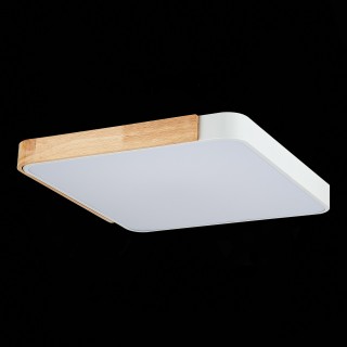 SLE201252-01 Светильник потолочный Белый, Светлое дерево/Белый LED 1*42W 3000K/4000K/6000K FESTA-foto6