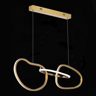 SL6505.203.26 Светильник подвесной ST-Luce Золотистый/Золотистый LED 1*26W 4000K ABRA-foto4