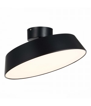 SLE600242-01 Светильник потолочный черный/белый LED 1*30W 3000K VIGO-foto3