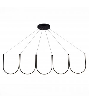 SL6202.413.01 Светильник подвесной ST-Luce Черный LED 1*68W 3000K HEIT-foto4