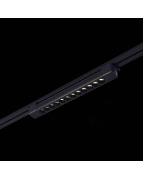 ST367.446.20 Св-к трек. Черный LED 1*20W 4000K 1 500Lm Ra>90 36° IP20 L387xW49xH54 170-240V Однофазная трековая система-foto5