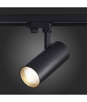 ST661.446.40 Св-к трек. Черный LED 1*40W 4000K 3 200Lm Ra>90 38° IP20 L190xW85xH265 165-265V Трехфазная трековая система-foto3