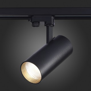 ST661.446.40 Св-к трек. Черный LED 1*40W 4000K 3 200Lm Ra>90 38° IP20 L190xW85xH265 165-265V Трехфазная трековая система-foto3
