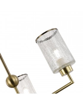 SLE1046-302-03 Люстра потолочная Бронза/Прозрачный E27 3*60W VESTRE-foto3