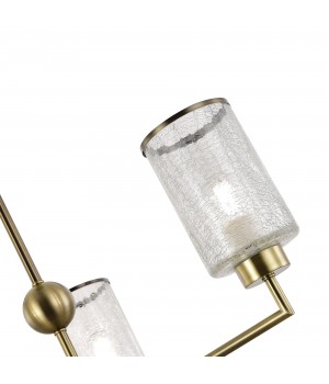 SLE1046-302-03 Люстра потолочная Бронза/Прозрачный E27 3*60W VESTRE-foto3