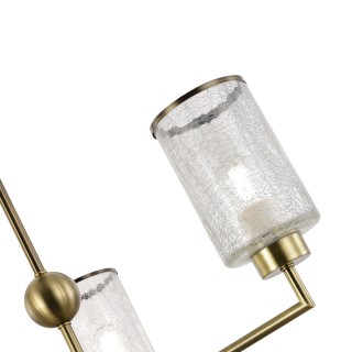 SLE1046-302-03 Люстра потолочная Бронза/Прозрачный E27 3*60W VESTRE-foto3