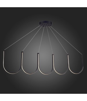 SL6202.413.01 Светильник подвесной ST-Luce Черный LED 1*68W 3000K HEIT-foto6