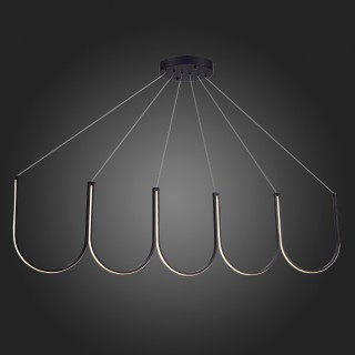 SL6202.413.01 Светильник подвесной ST-Luce Черный LED 1*68W 3000K HEIT-foto6