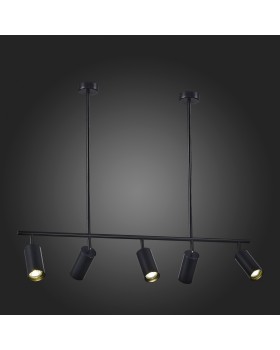 SL1206.403.05 Светильник подвесной ST-Luce Черный/Черный GU10 5*5W 4000K SORMANO-foto6